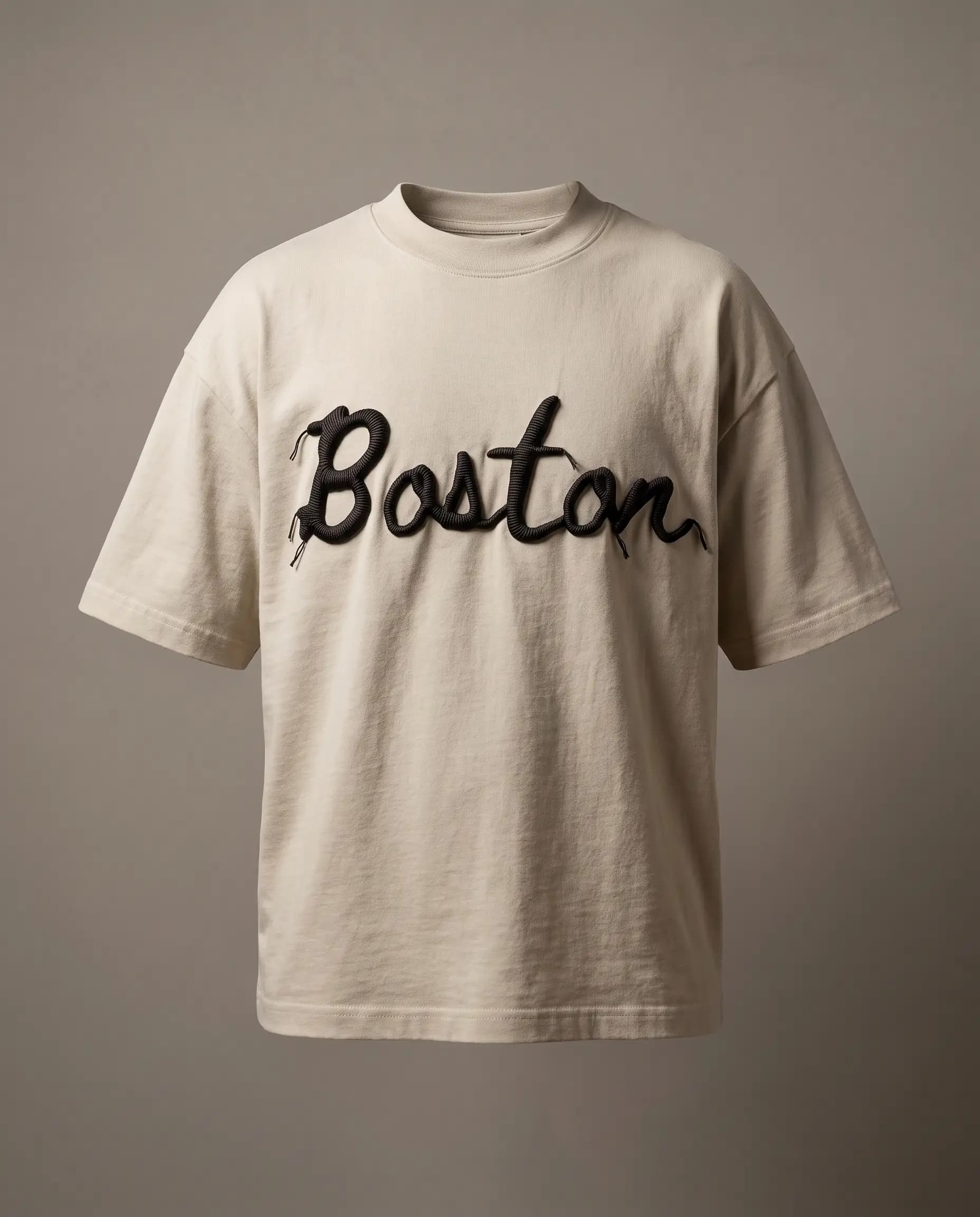 HEAVY TEE in BONE