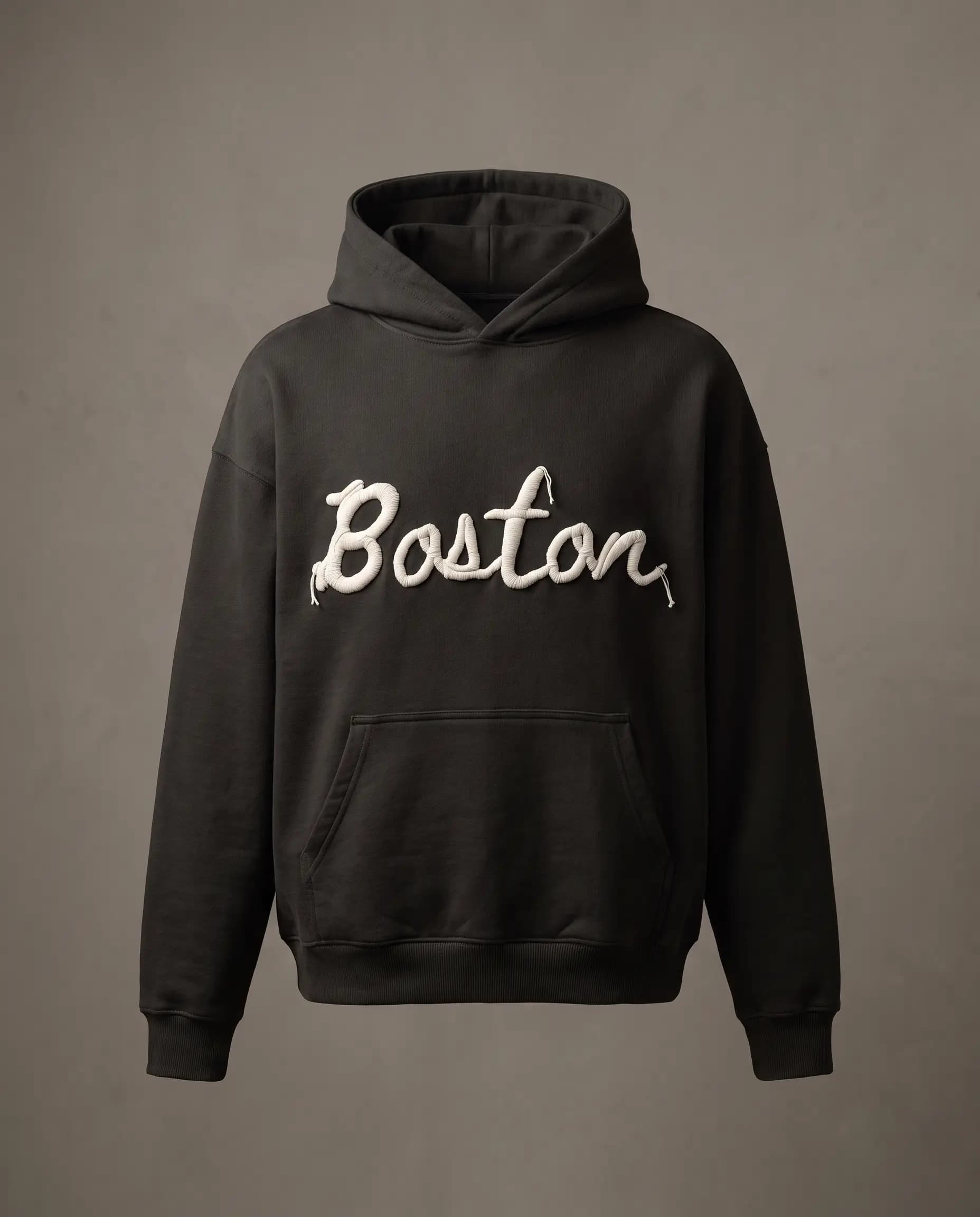 HOODED SWEATSHIRT in TAR